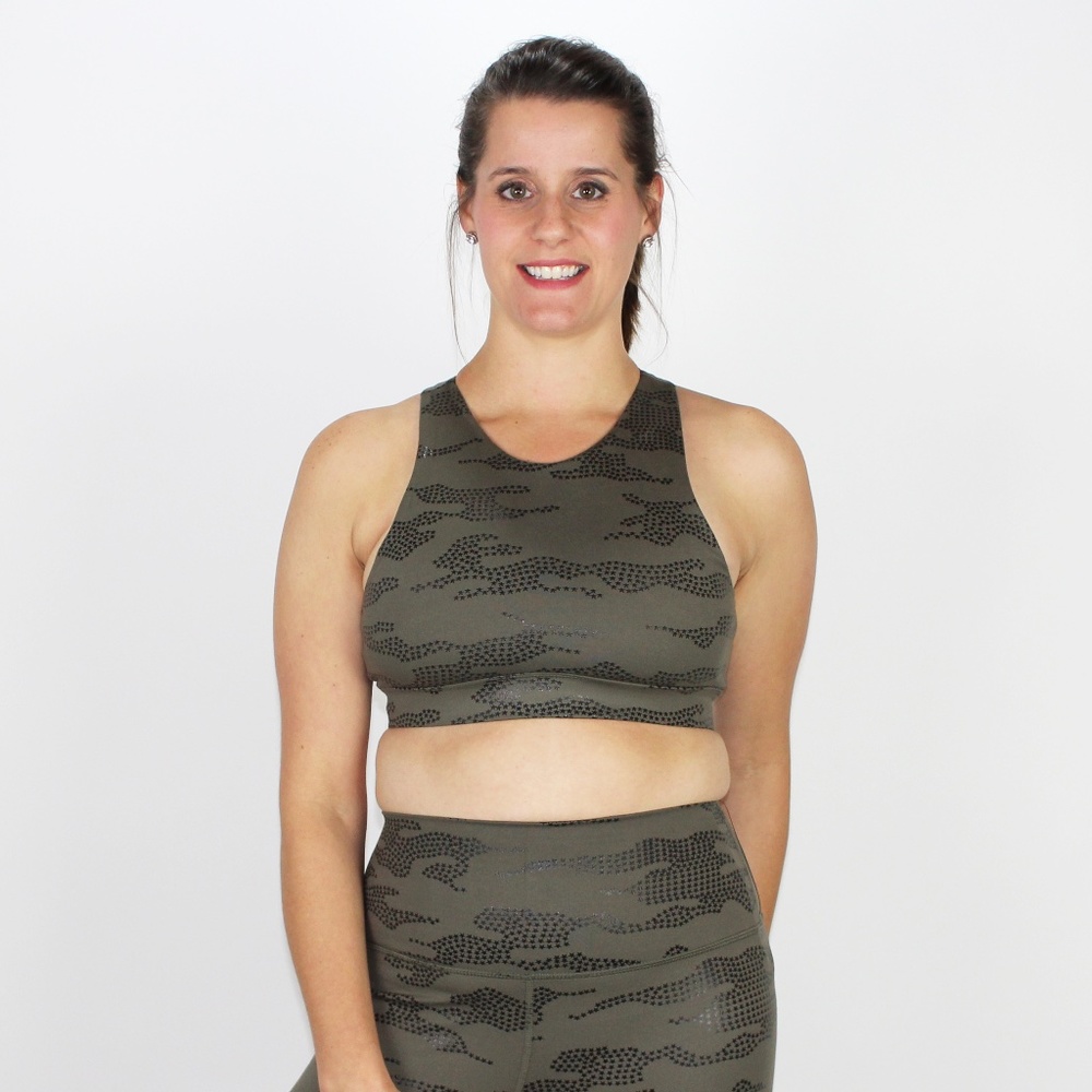Camo Sports Bra - Brand New!